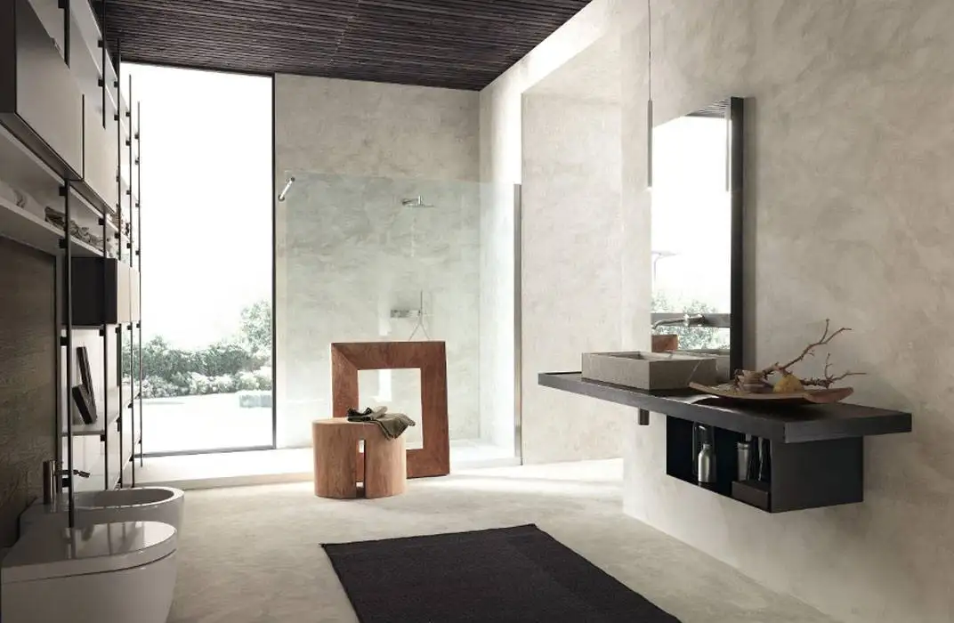 Salle de bain moderne Modulnova sur Saint Cyr...