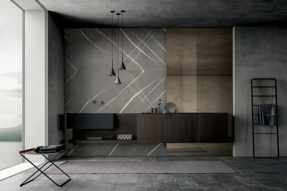 Salle de bain essentielle et contemporaine - Mod�le Edge