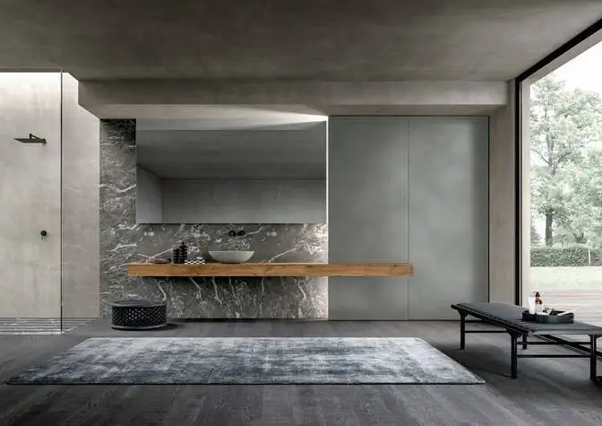 Salle de bain haut de gamme italienne � Saint Tropez...