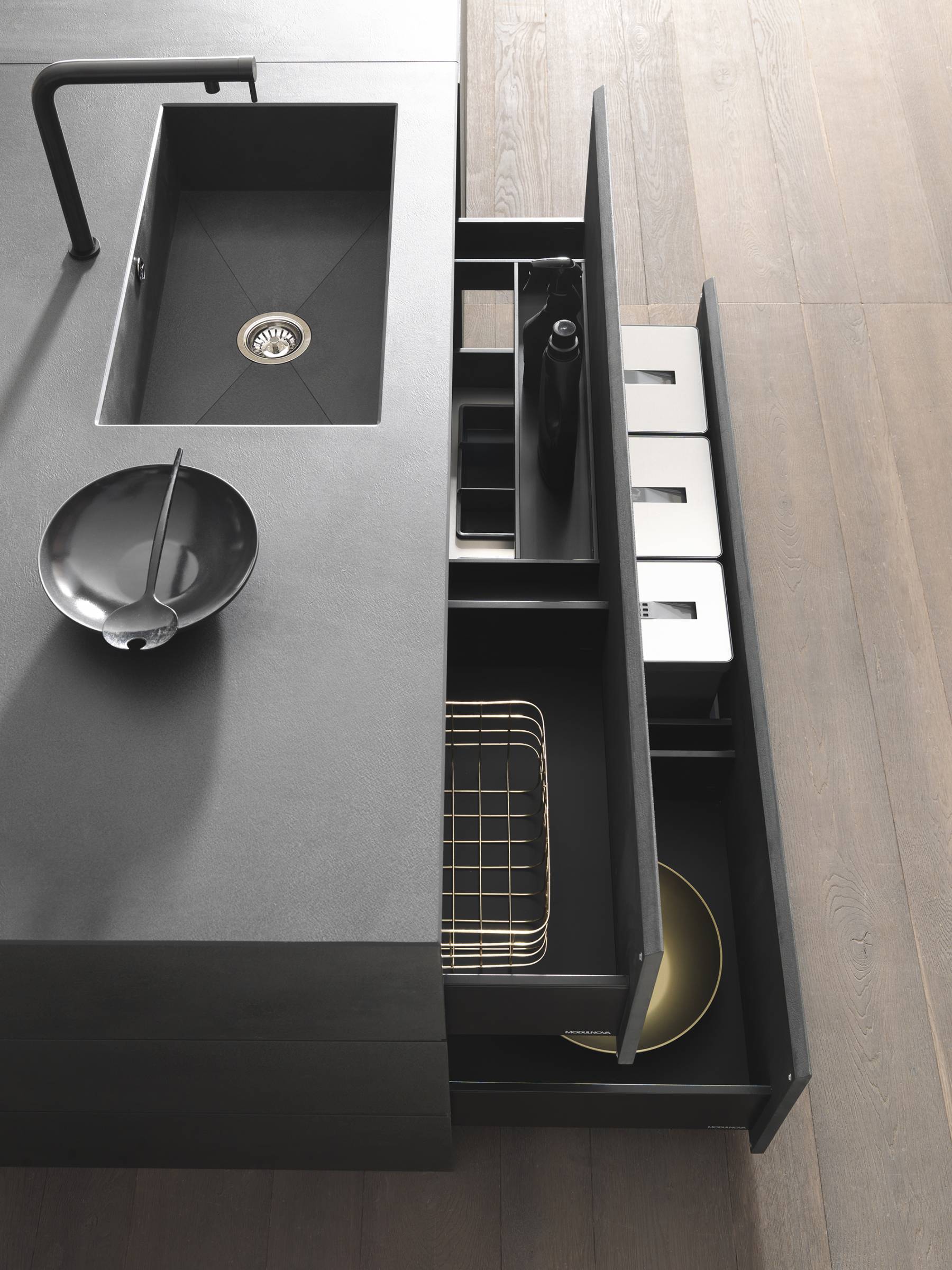 cuisine avec ilot en pierre 