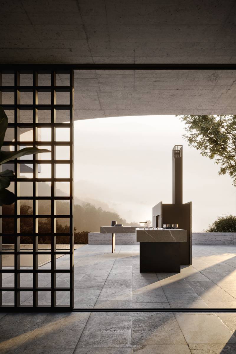 Outdoor kitchen ollioules 